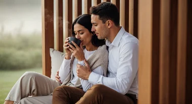 Frame from an AI ad film made for a large Indian real-estate developer